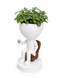 Ghiveci de flori 3D WineBuddy Relax, alb, 140 &times; 235 mm 3dv1007 foto 1