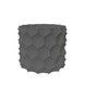 Ghiveci de flori 3d, Razorix , rotund 16.5 x 15.5 cm, Culoare Gri 3dv0855 foto 2
