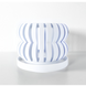 Ghiveci de flori 3d Orchid Ori Premium rotund 17 x 13 cm, Culoare Alb 3dv0303 foto 1