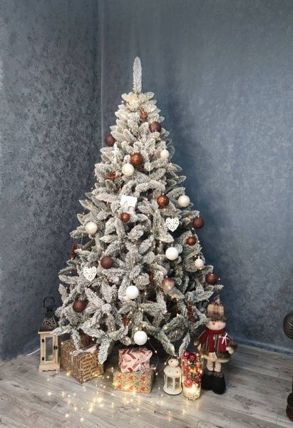 Brad artificial Christmas TSB Grand Victoria nins, 2D, 180cm U-Victoria-Snow-180 foto