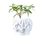 Ghiveci de flori 3d Mistella rotund 15 x 12.5 cm, Culoare Alb 3dv0397 foto 1