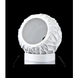 Ghiveci de flori 3d Mistella rotund 15 x 12.5 cm, Culoare Alb 3dv0397 foto 3