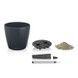 Ghiveci inteligent Lechuza Classico Color 35 rotund 17 l 35 x 33 cm, Culoare Alb 13210 foto 10