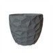 Ghiveci de flori 3d, Dunora , rotund 18 x 16.5 cm, Culoare Gri 3dv0660 foto 2