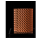 Ghiveci de flori 3d Folium Premium rotund 12.5 x 14,3 cm, Culoare Maro 3dv0014 foto 4