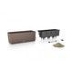 Ghiveci inteligent Lechuza Balconera Color 80 dreptunghiular 12 l 19 x 79 x 19 cm, Culoare Gri 15683 foto 4