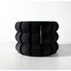 Ghiveci de flori 3d Orchid Noor Premium rotund 14 x 10.5 cm, Culoare Antracit 3dv0260 foto 2