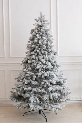 Brad artificial premium SOSNA Snow, ace 3D, PE, 210 cm, cu suport metalic, Nins TSV1278 foto