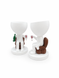 Ghiveci de flori 3D WineBuddy Duo, alb, 100 &times; 170 mm 3dv1008 foto 6