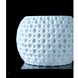 Ghiveci de flori 3d Sferra rotund 16 x 14 cm, Culoare Alb 3dv0380 foto 6
