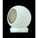 Ghiveci de flori 3d Sferra rotund 16 x 14 cm, Culoare Alb 3dv0380 foto 5