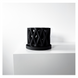 Ghiveci de flori 3d Orchid Halo Premium rotund 15 x 11.5 cm, Culoare Antracit 3dv0197 foto 2