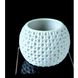 Ghiveci de flori 3d Sferra rotund 16 x 14 cm, Culoare Alb 3dv0380 foto 3
