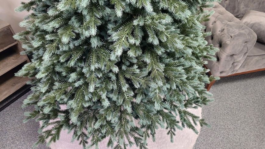 Brad artificial Christmas TSS Grand Alaska verde argintiu, integral 3D, 210cm SYG-Alaska-BlueGreen-210 foto