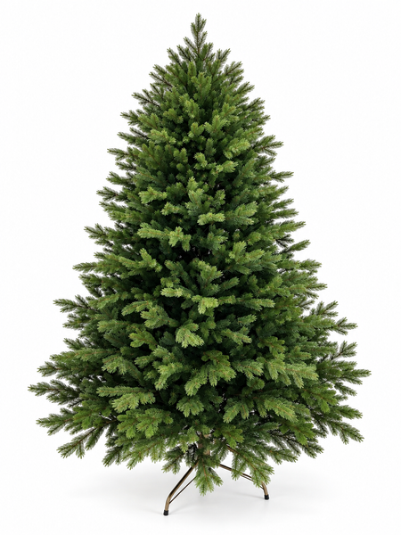 Brad artificial premium Carpatina, ace 3D, PE, 150 cm, cu suport metalic, Verde TSV1306 foto