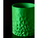 Ghiveci de flori 3d Diamond Premium rotund 11.5 x 13 cm, Culoare Verde 3dv0319 foto 1
