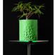 Ghiveci de flori 3d Diamond Premium rotund 11.5 x 13 cm, Culoare Verde 3dv0319 foto 2