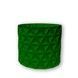 Ghiveci de flori 3d, Trigrix , rotund 13 x 12 cm, Culoare Verde 3dv0915 foto 2