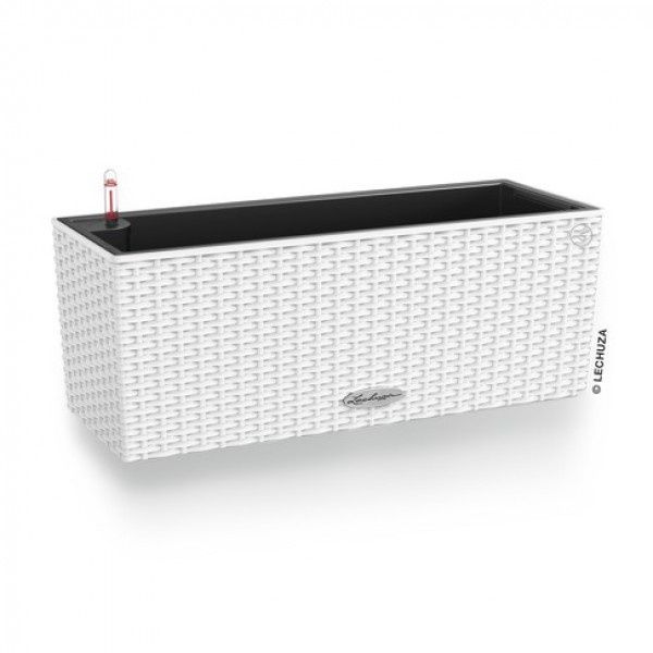 Ghiveci inteligent Lechuza Balconera Cottage 50 dreptunghiular 8 l 19 x 50 x 19 cm, Culoare Granit 15602 foto