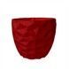 Ghiveci de flori 3d, Dunora , rotund 16.5 x 15.5 cm, Culoare Rosu 3dv0666 foto 2