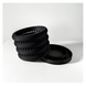 Ghiveci de flori 3d Orchid Lume Premium rotund 17 x 13 cm, Culoare Antracit 3dv0223 foto 2