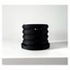 Ghiveci de flori 3d Orchid Lume Premium rotund 17 x 13 cm, Culoare Antracit 3dv0223 foto 4