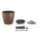 Ghiveci inteligent Lechuza Classico Color 43 rotund 33 l 42 x 40 cm, Culoare Alb 13230 foto 8