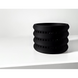 Ghiveci de flori 3d Orchid Lume Premium rotund 17 x 13 cm, Culoare Antracit 3dv0223 foto 5