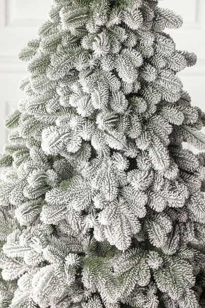 Brad artificial premium Transilvania Snow, ace 3D, PE, 210 cm, cu suport metalic, Nins TSV1310 foto