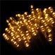Instalatie lumini de exterior pentru gradina, 5 metri, 50 LED-uri, cu baterii, galben CL-4027 foto 3