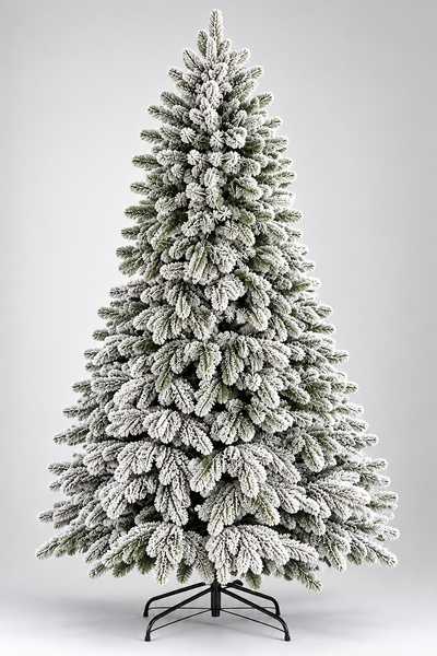 Brad artificial premium Transilvania Snow, ace 3D, PE, 180 cm, cu suport metalic, Nins TSV1311 foto