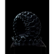 Ghiveci de flori 3d Lavarra rotund 17 x 13.5 cm, Culoare Antracit 3dv0481 foto 2