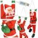 Figurina Craciun, Mos Craciun pe scara, cu iluminare LED, alimentare USB, pentru interior CA-1028 foto 6