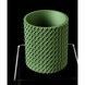 Ghiveci de flori 3d Folium Premium rotund 10.5 x 12 cm, Culoare Verde 3dv0042 foto 5