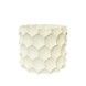 Ghiveci de flori 3d, Razorix , rotund 13 x 12 cm, Culoare Аlb 3dv0873 foto 2