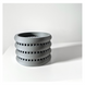 Ghiveci de flori 3d Orchid Lume Premium rotund 15 x 12 cm, Culoare Gri 3dv0237 foto 4