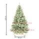 Brad artificial Christmas TSV TOP Grand Caucazian Premium, 2D, 220cm CT-0187 foto 2