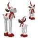 Figurina Craciun, Ren, picioare telescopice, iluminare LED, inaltime reglabila 64-85cm CA-1249 foto 9