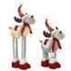 Figurina Craciun, Ren, picioare telescopice, iluminare LED, inaltime reglabila 64-85cm CA-1249 foto 12