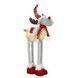 Figurina Craciun, Ren, picioare telescopice, iluminare LED, inaltime reglabila 64-85cm CA-1249 foto 11