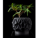 Ghiveci de flori 3d Mistella rotund 20 x 16 cm, Culoare Negru 3dv0394 foto 3