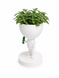 Ghiveci de flori 3D WineBuddy Party, alb, 100 &times; 160 mm 3dv0990 foto 6