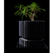 Ghiveci de flori 3d Tower rotund 15 x 16.5 cm, Culoare Antracit 3dv0360 foto 6