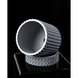 Ghiveci de flori 3d Folium Premium rotund 12.5 x 14,3 cm, Culoare Gri 3dv0032 foto 3