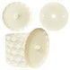 Ghiveci de flori 3d, Geonix , rotund 18 x 16.5 cm, Culoare Аlb 3dv0730 foto 3
