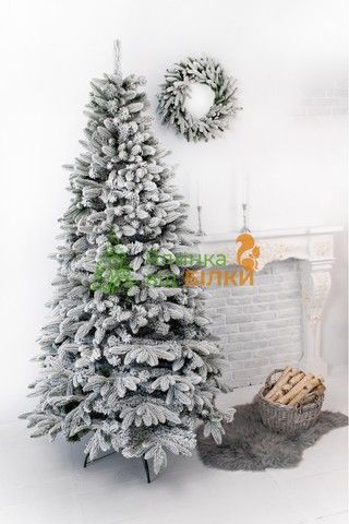 Brad artificial Christmas TSB Grand Global nins, mix 2D+3D, 180cm U-Global-Snow-180 foto