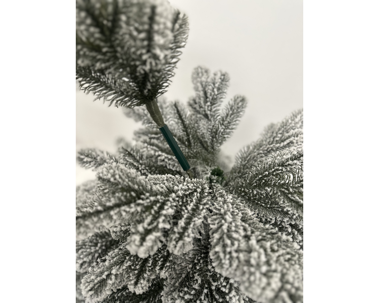 Brad artificial premium ELIT Snowy, ace 3D, PE, 150 cm, cu suport metalic, Nins TSV1243 foto