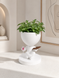 Ghiveci de flori 3D WineBuddy Book, alb, 140 &times; 185 mm 3dv0995 foto 2