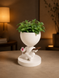 Ghiveci de flori 3D WineBuddy Book, alb, 140 &times; 185 mm 3dv0995 foto 3