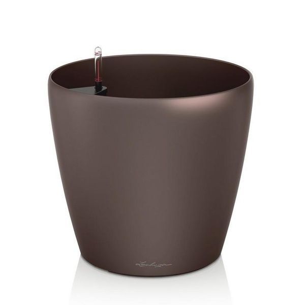 Ghiveci inteligent Lechuza Classico Premium 60 rotund 90 l 60 x 55 cm, culoare antracit 14563 foto